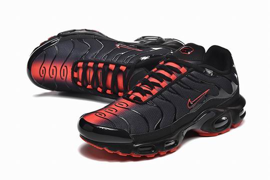 Cheap Nike Air Max Plus Black Red TN Men's Shoes-316